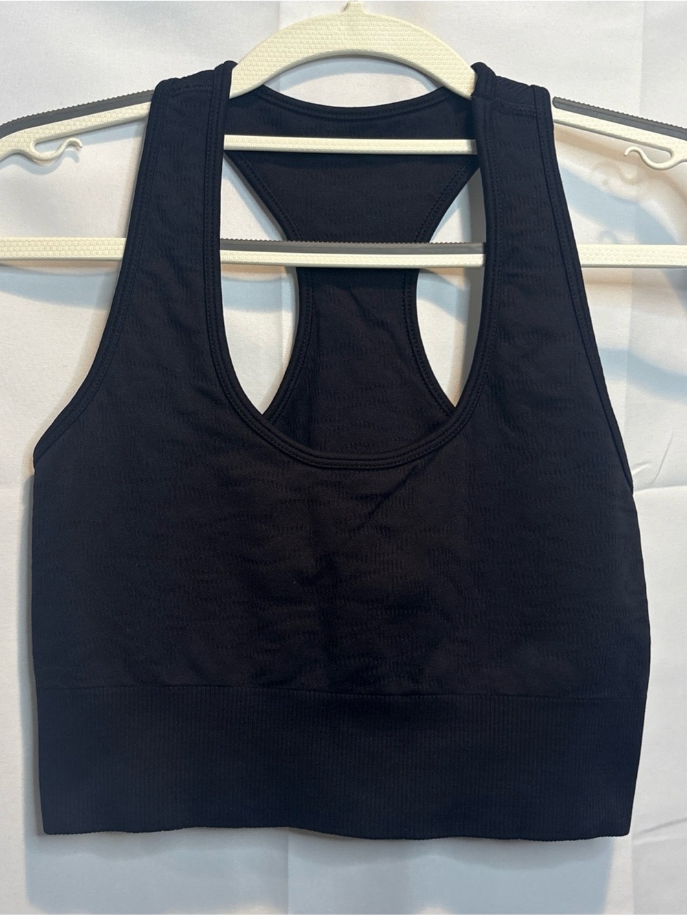 Prozis Seamless Racerback Sports Bra - Black